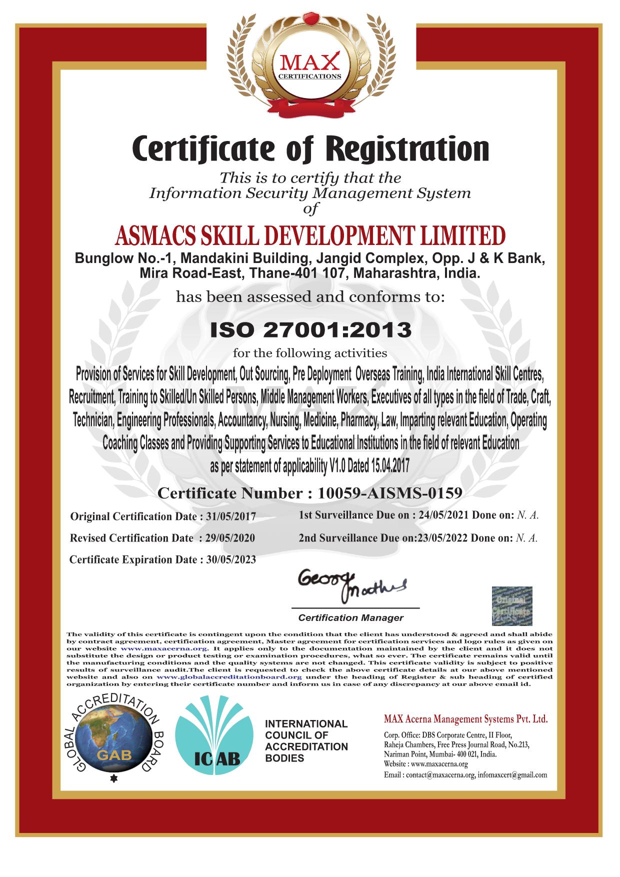 ISO 27001 2013